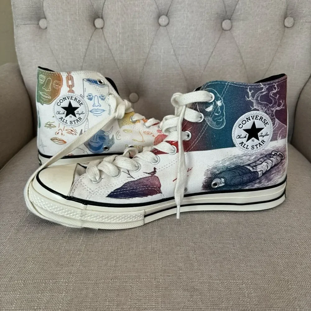 Converse Tyler the Creator Artist Series White Multicolor Size 11 - Picture 7 of 13